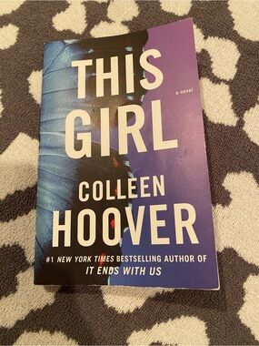 Barnes & Noble Purple and Blue "This Girl" by Colleen Hoover
